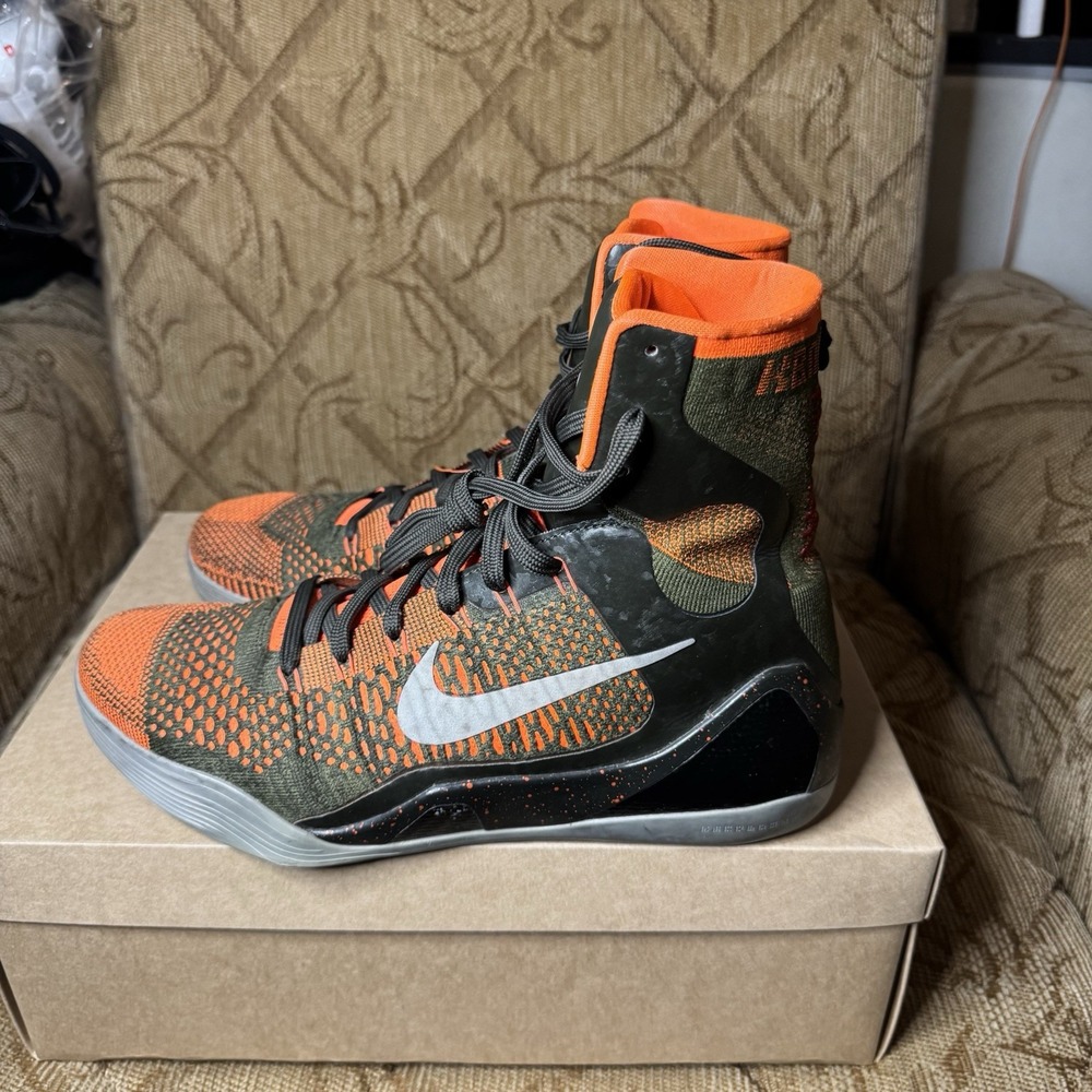 Size 10.5 - Nike Kobe 9 Elite Sequoia 2014 630847-303 *Rare‎